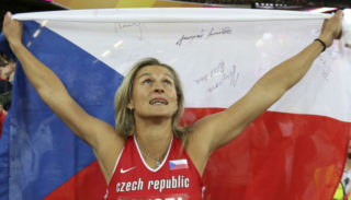 Oštěpařka Barbora Špotáková se stala podruhé mistryní světa