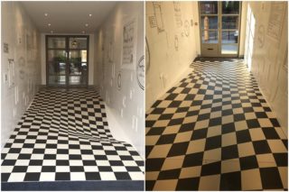 Majitelům obchodu se nelíbilo pobíhání po&nbsp;chodbě. Jejich řešení vám zamotá hlavu