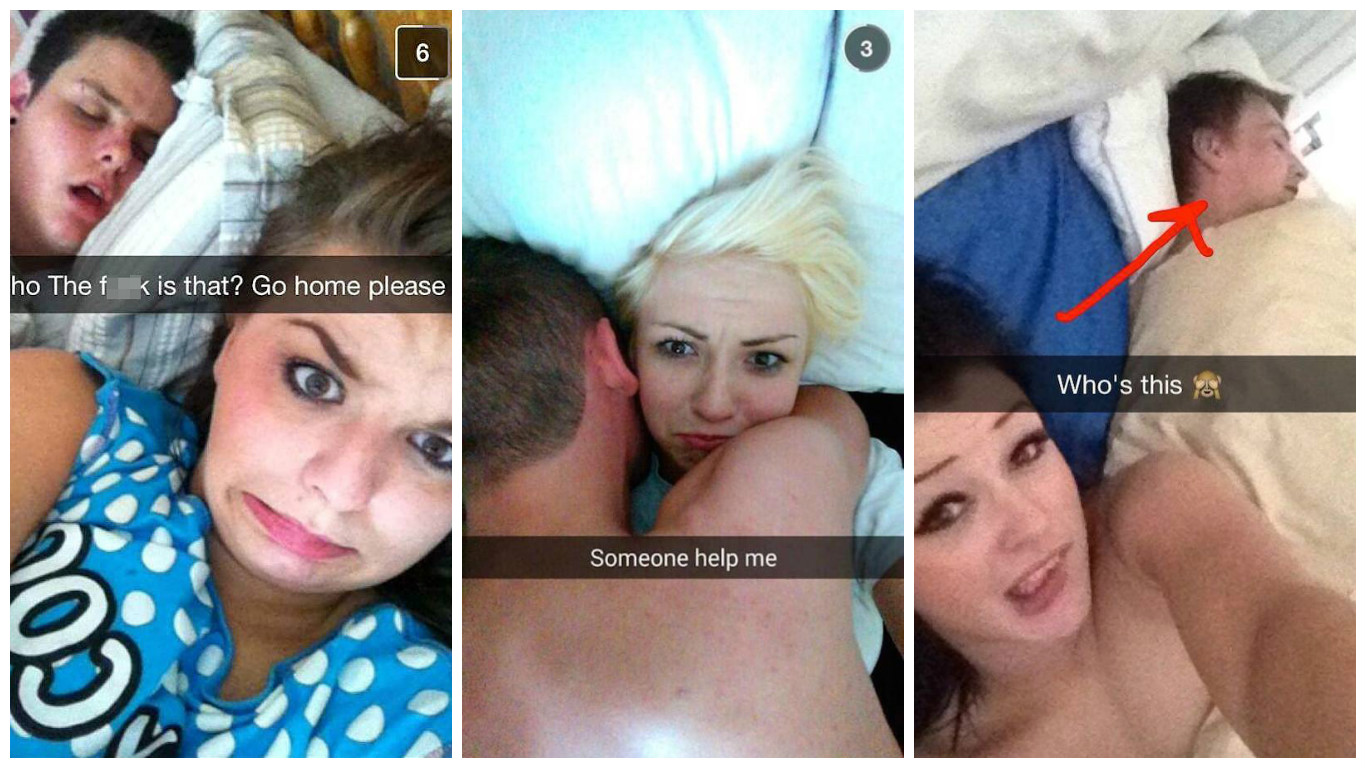 Proč je ještě tady? 8 nejlepších selfie po&nbsp;sexu na&nbsp;jednu noc