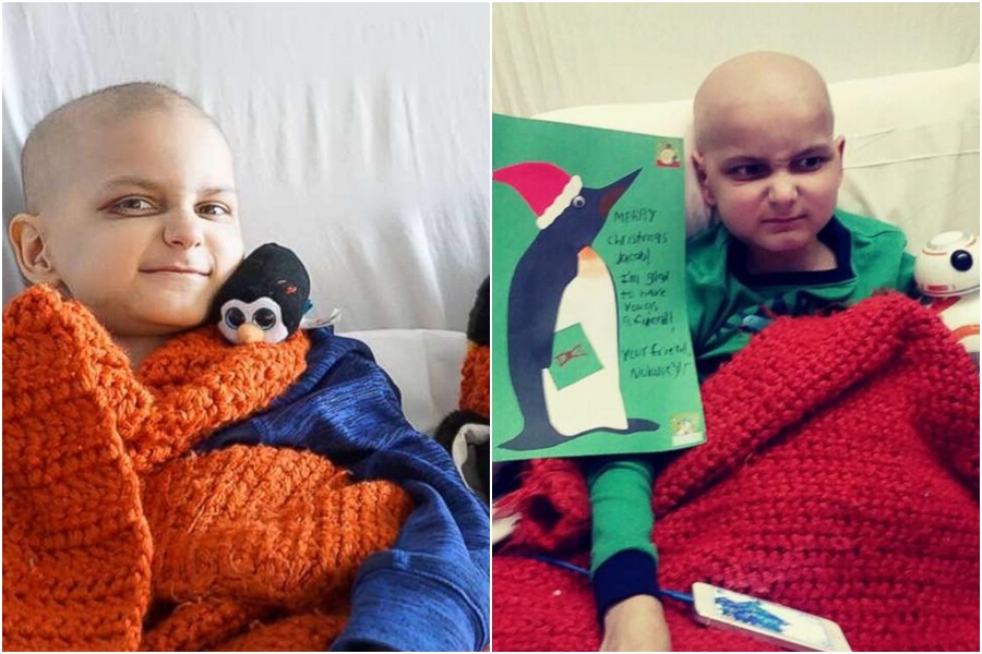 Chlapec (9) s&nbsp;rakovinou slaví poslední Vánoce, chodí mu přání z&nbsp;celého světa. Jedno dostal i&nbsp;od Schwarzeneggera