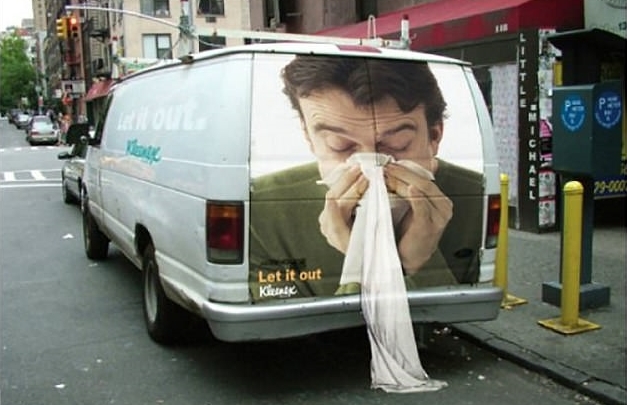 Kreativitě se meze nekladou! GALERIE reklam, které zaručeně upoutají váš zrak