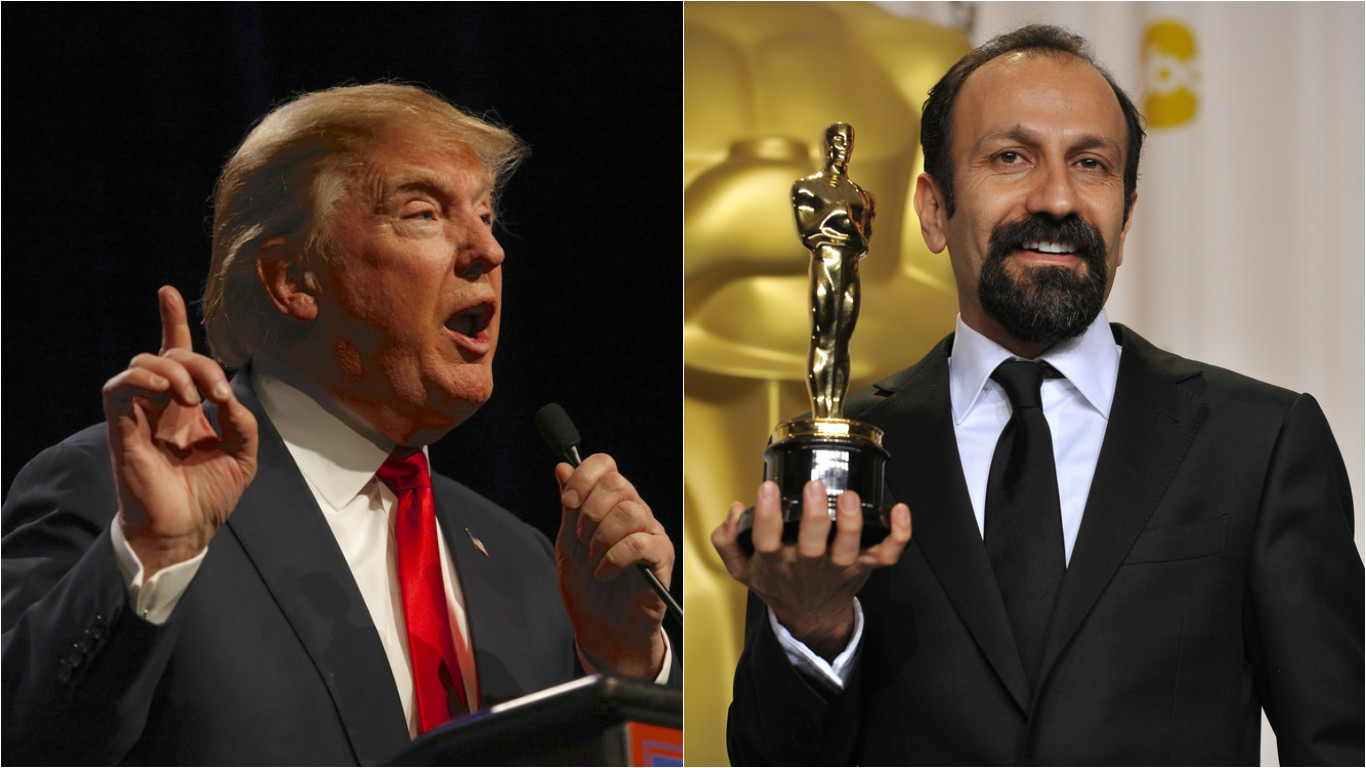 Trumpův zákaz přijímání uprchlíků v&nbsp;praxi: Íránský režisér přijde o&nbsp;Oscary, nepustí ho do letadla