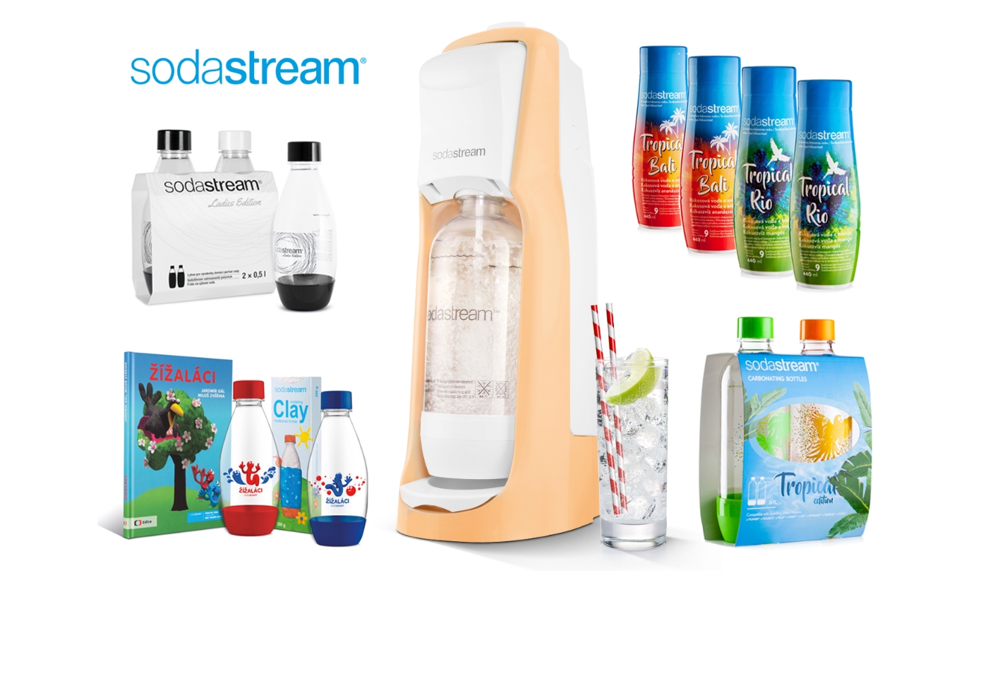 Vyhraj výrobník domácí perlivé vody SODASTREAM