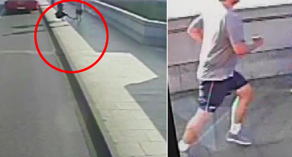 VIDEO, které obletělo svět: Běžec srazil ženu do silnice, řidič autobusu to měl o centimetry