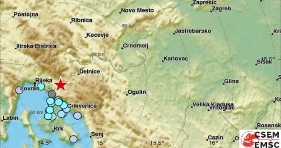 Panika v&nbsp;Chorvatsku! Pobřeží Jaderského moře zasáhlo zemětřesení