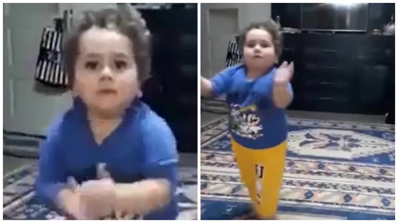 VIDEO: Tancující chlapec je hitem internetu! Na koberci to pořádně rozbalil