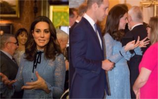 Konec nevolností? Vévodkyně Kate se od oznámení těhotenství poprvé objevila na&nbsp;veřejnosti, už se jí rýsuje bříško