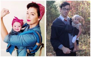 GALERIE: Na&nbsp;Halloweenskou párty s&nbsp;dětmi? Kostým, do kterého se vejde rodič i&nbsp;potomek