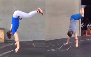 Nemá na&nbsp;teniskách pružiny? Nepochopíte, co tenhle cvičitel dokáže s&nbsp;obyčejným švihadlem! VIDEO