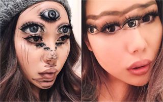 Jako opravdové! Bývalá učitelka z&nbsp;mateřské školky vytváří děsivé iluze make-upem