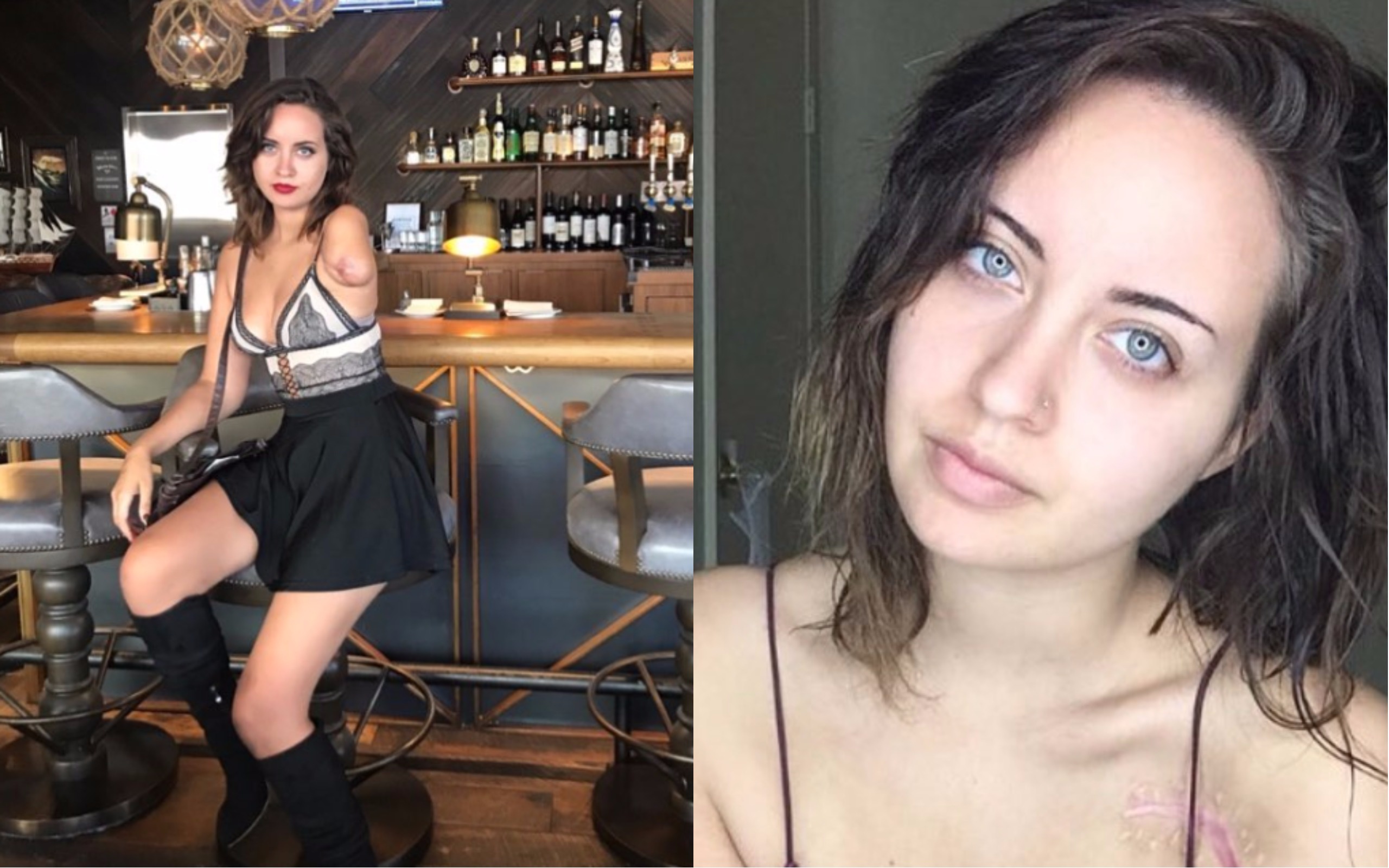 Na její inzerát na&nbsp;Tinderu odpovídají muži z&nbsp;celého světa. Jak to žena s&nbsp;výrazným handicapem dokázala?