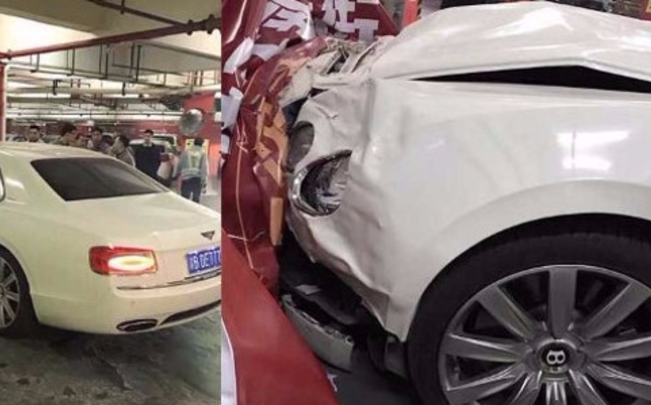 VIDEO: Z luxusního vozu je vrak za pár vteřin. Tahle řidička měla vážně smůlu!