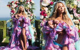 FOTO: To jsou moje dvojčata! Beyoncé poprvé od porodu ukázala své děti světu