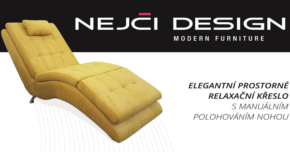 Mikešův relax v křesle Nejči design