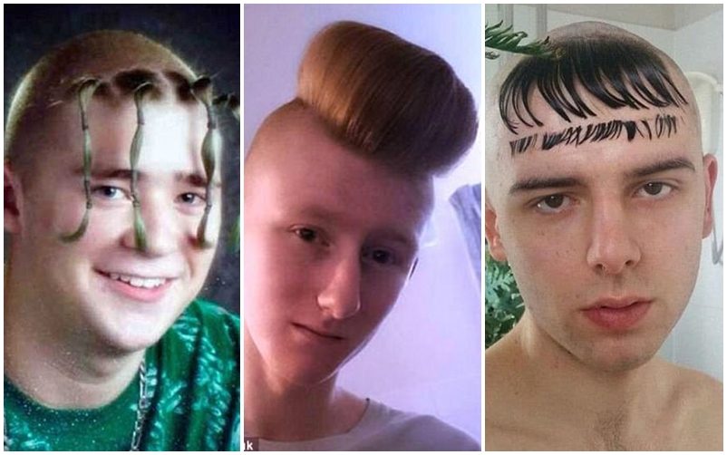 Vpředu byznys, vzadu pěkná party! Nejšílenější výtvory kadeřníků vás pobaví