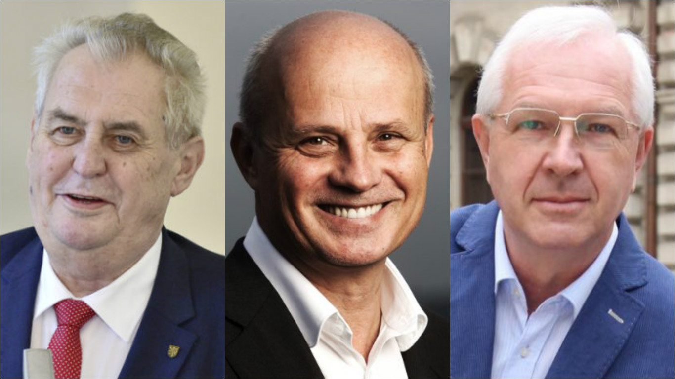Zeman, Horáček, Drahoš. Tohle jsou favorité na prezidenta. ANKETA