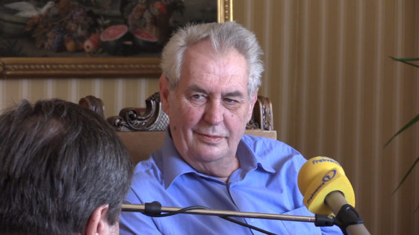 Prezidentský Pressklub na&nbsp;VIDEU: Sledujte celý rozhovor s&nbsp;Milošem Zemanem