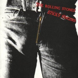 The Rolling Stones - Sticky Fingers. Obal od Any Warhola.
