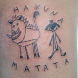 tetování od Heleny Fernandes